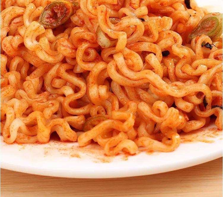 韩国热卖超辣三养火鸡面5连包鸡肉味拌面 700g 新