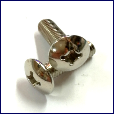 十字大圆头十字大扁伞头螺丝机制螺钉m3-m8