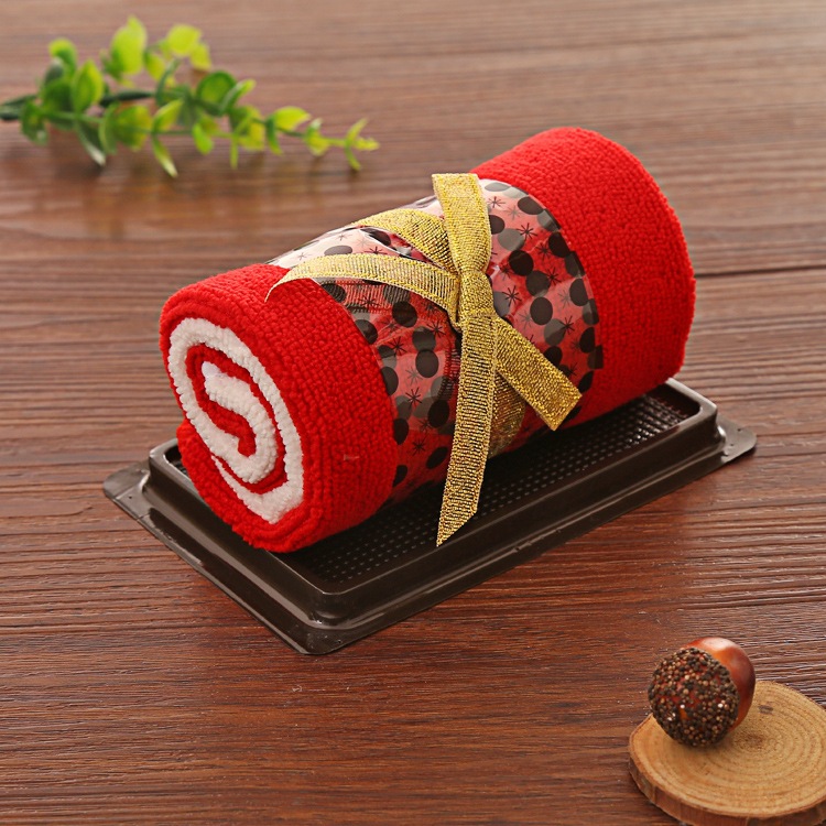 小瑞士卷婚庆创意礼品蛋糕毛巾工艺毛巾礼物礼 潮 批发!