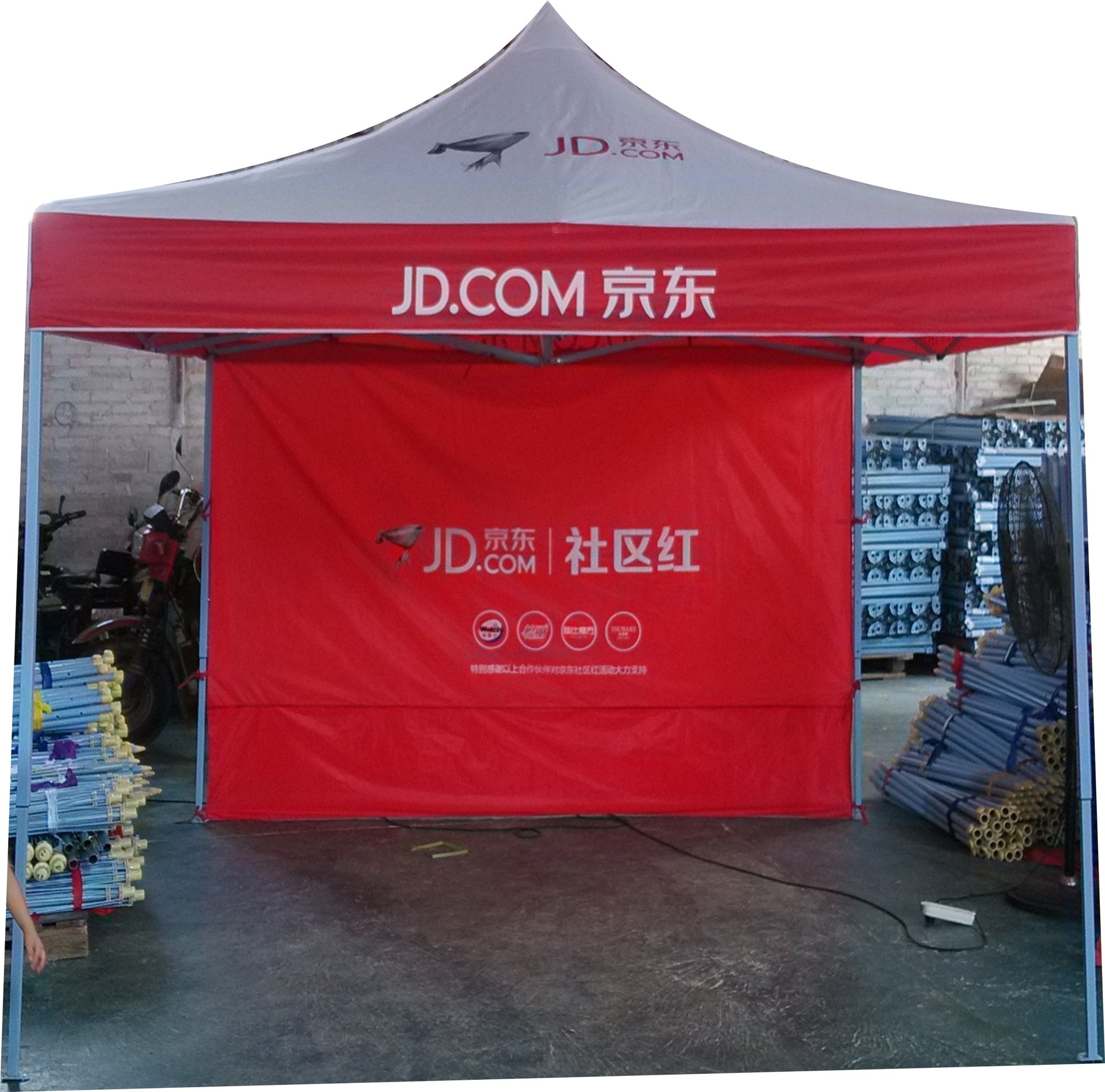 3*3厂家批发定制广告户外遮阳雨伞棚摆地摊四角折叠展览促销帐篷