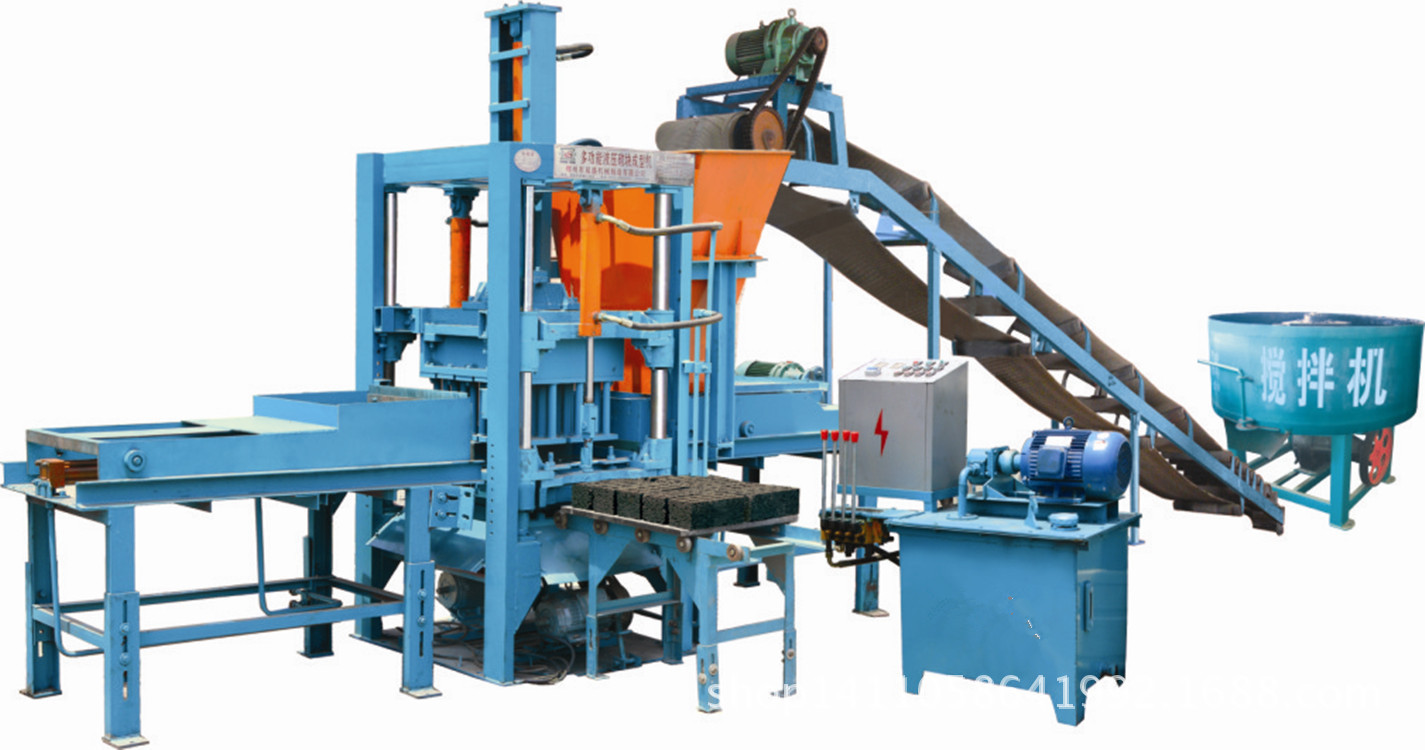 首页 砖机 制砖机械 水泥制砖机 >3-15多功能水泥制砖机 全自动液压