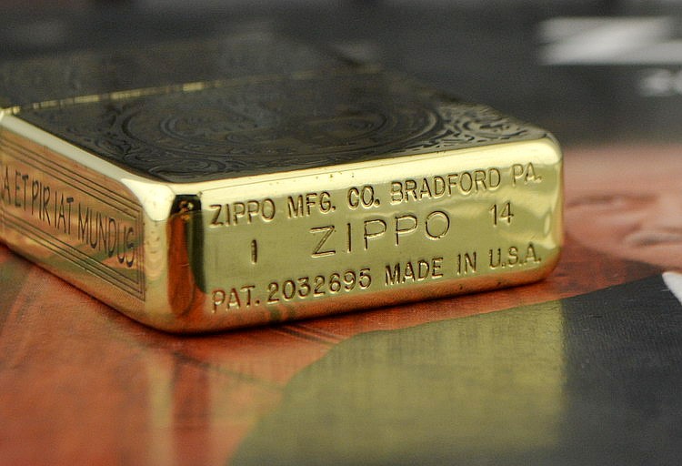 zippo 纯铜1941复刻 五面精雕 康斯坦丁 康机