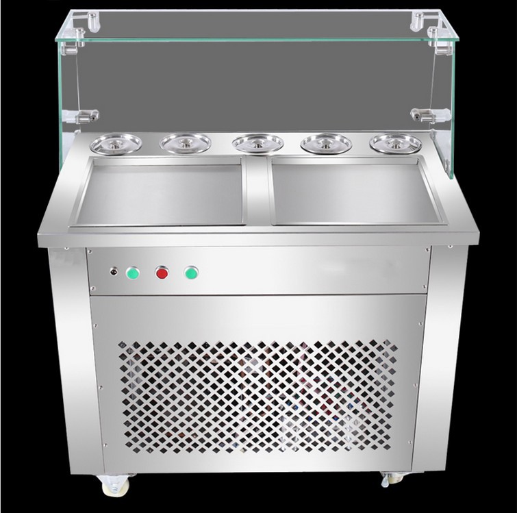 奇博士 商用炒冰机 炒酸奶机 炒冰粥机 炒奶果机 泰式炒冰淇淋卷