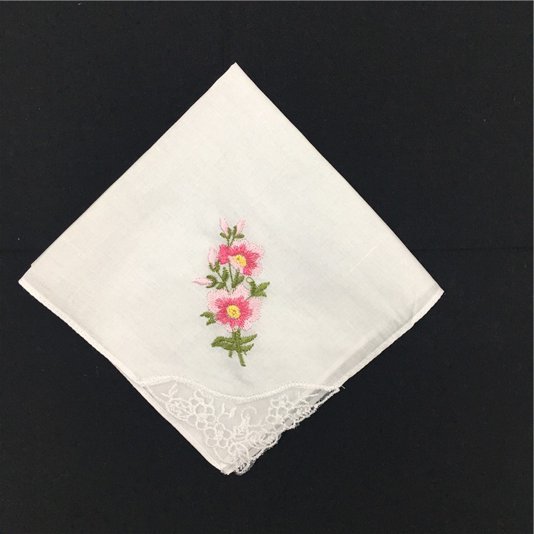 材质纯棉货号刺绣绣花白手帕品牌feiming商品属性付款成功后5天内安排