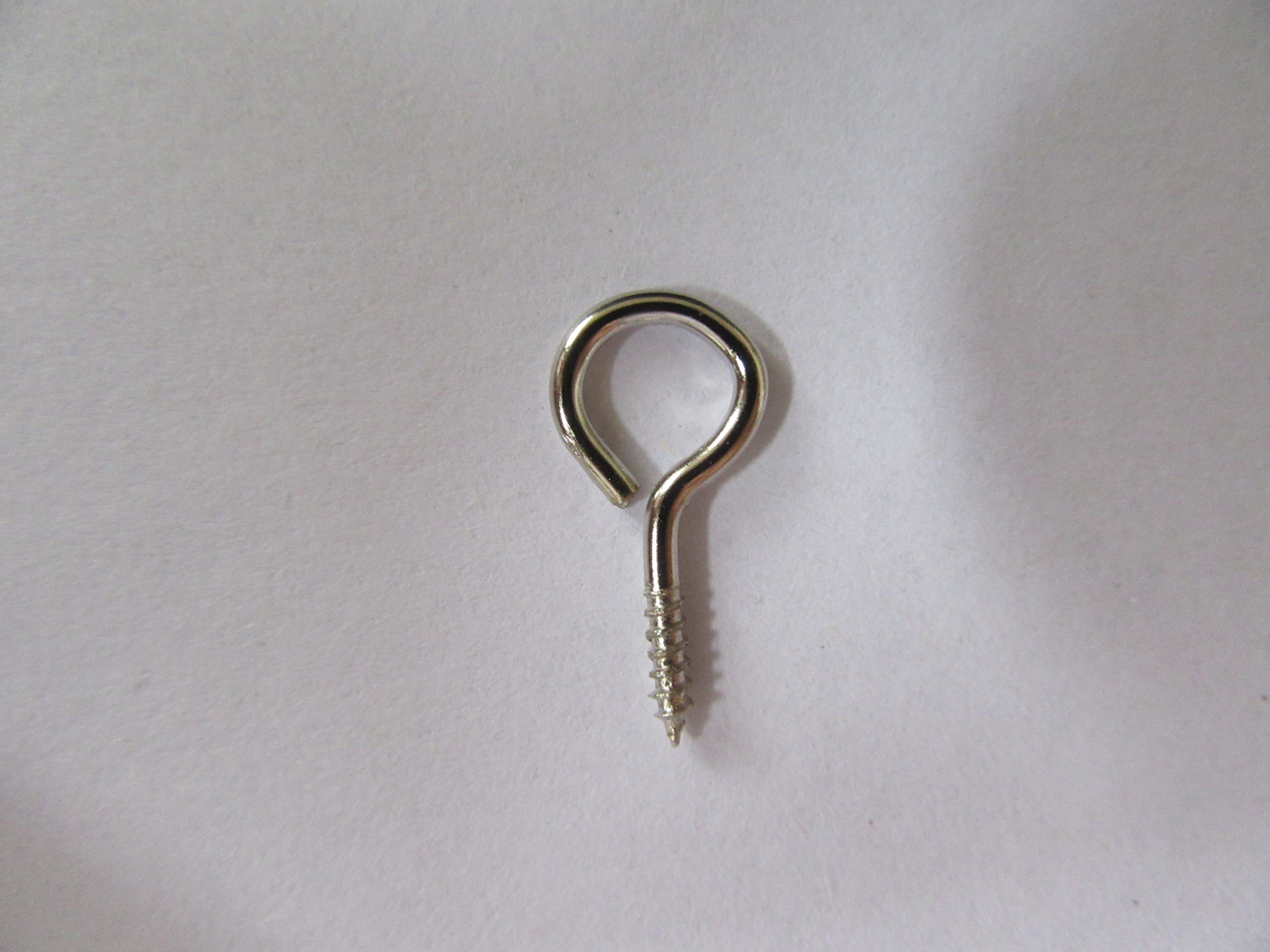 厂家供应|窗帘绳配件日用五金银色镀镍窗帘钩羊眼