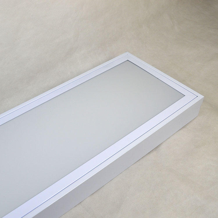 乳白胶片led灯盘t8双灯管300x1200mm中性包装明装灯盘led办公照明