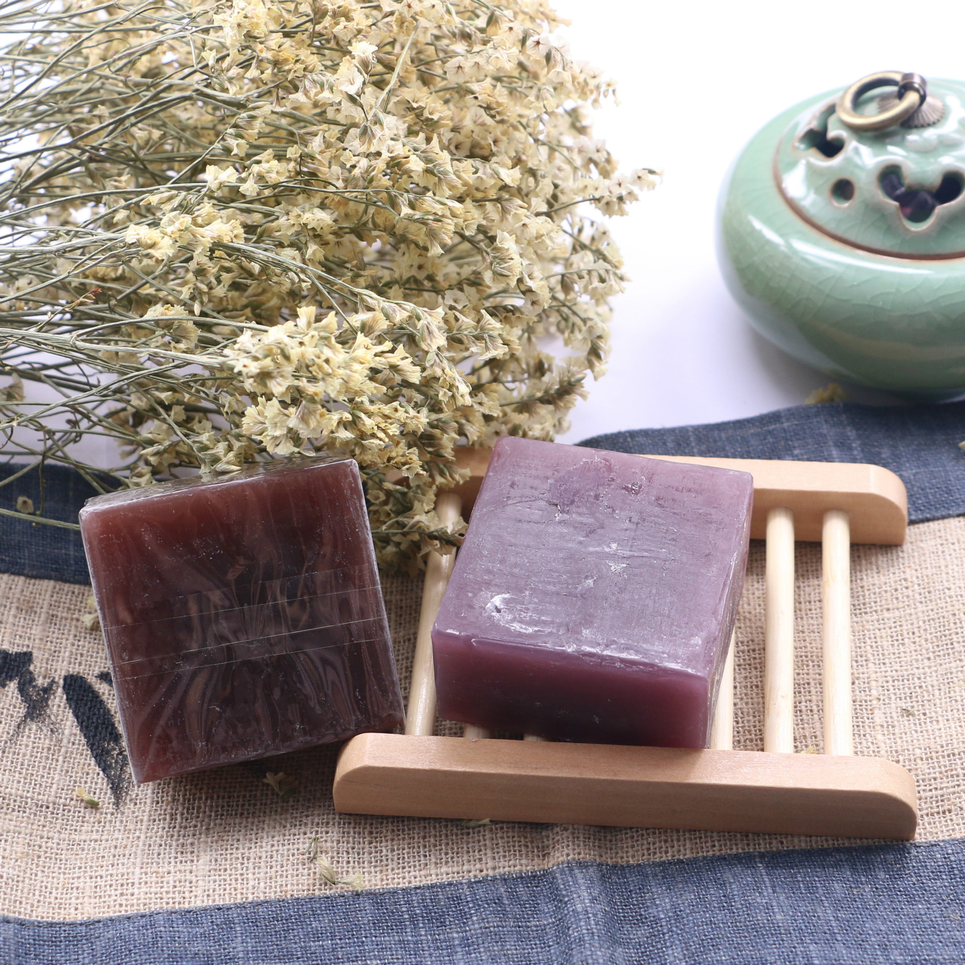 紫草古皂 紫草美肤控油手工皂 天然手工皂代加工 精油皂厂