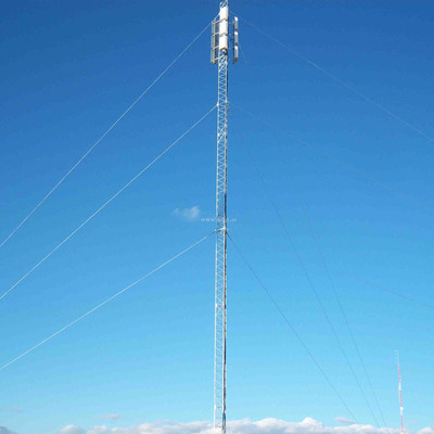 河北广川塔厂直销各种型号拉线测风塔,电力塔,拉线塔