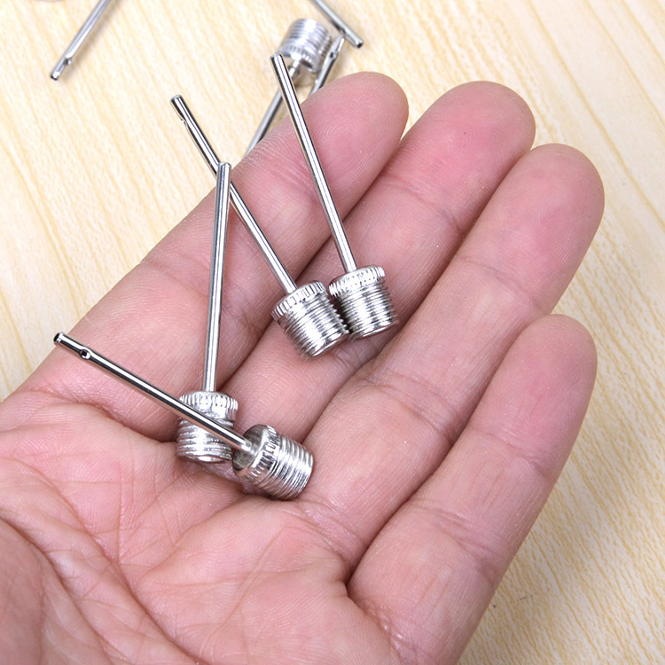 篮球足球打气筒配件气针 金属气针充气专用皮球充气用球针