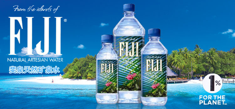 fiji water 斐济 斐泉矿泉水 天然深层自流水 330ml×36瓶pk芙丝
