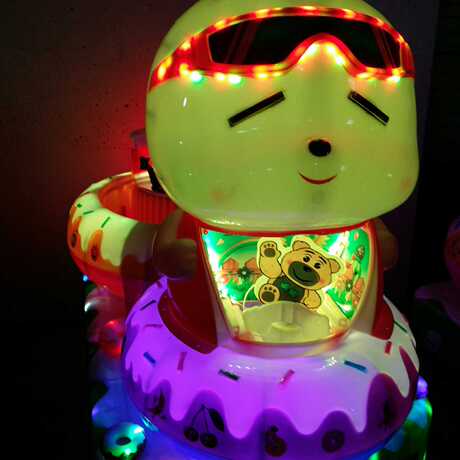 厂家直销2016年新款流氓兔摇摇车短耳兔儿童投币摇摇兔摇摆机