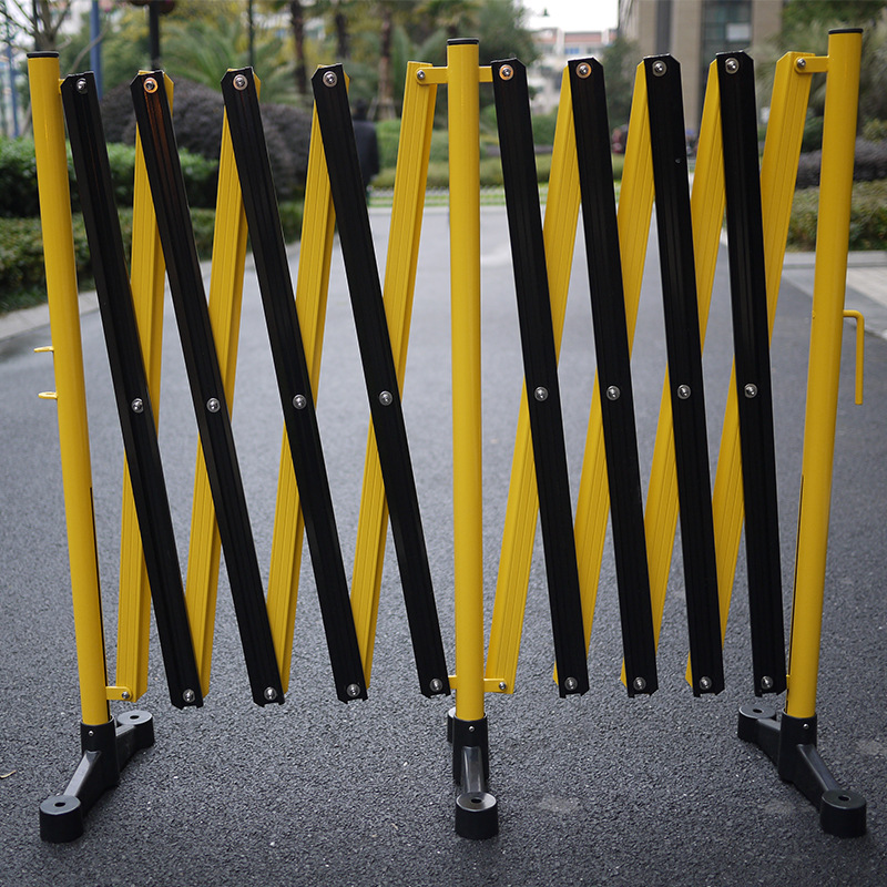 迈邦厂家直销 铝制便携式伸缩护栏车间可移动管式围栏