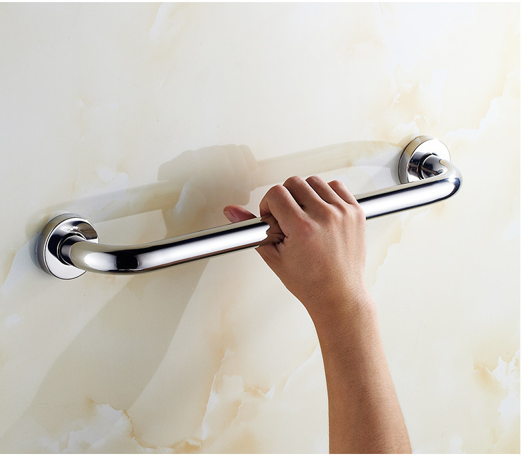 卫浴安全纯304不锈钢扶手 浴缸扶手老人浴室拉手卫生间残疾人扶手