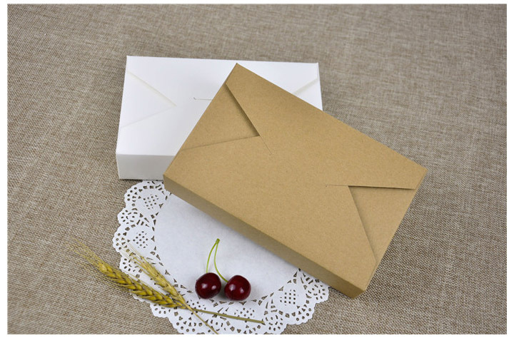 信封牛皮纸烘焙牛轧糖曲奇饼干雪媚娘包装盒包装袋蛋糕盒纸盒礼盒