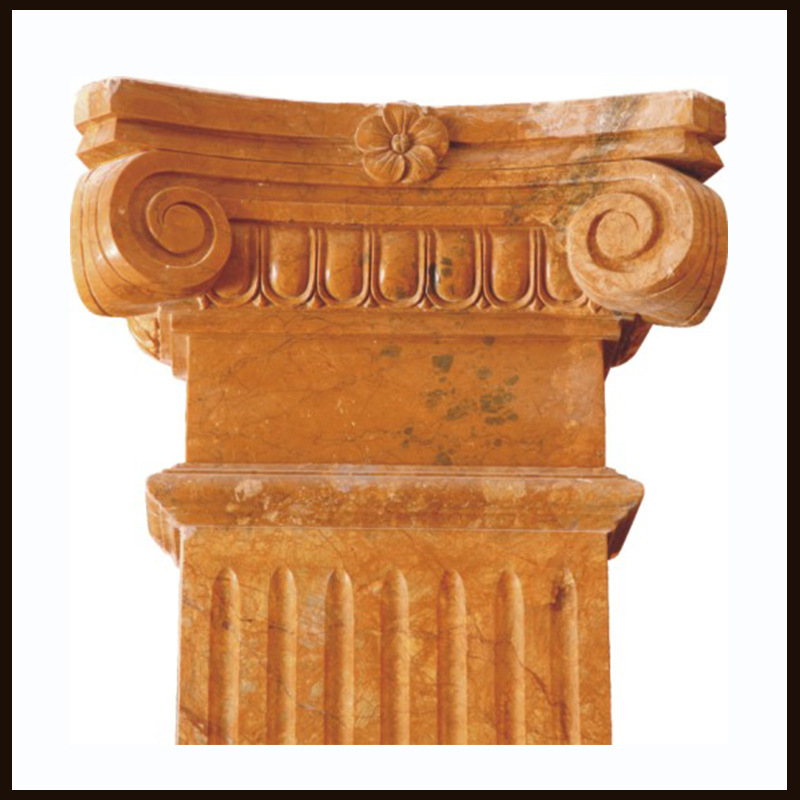 云浮厂家定做 大理石室内欧式装饰罗马柱头 方形罗马柱 雕花柱头