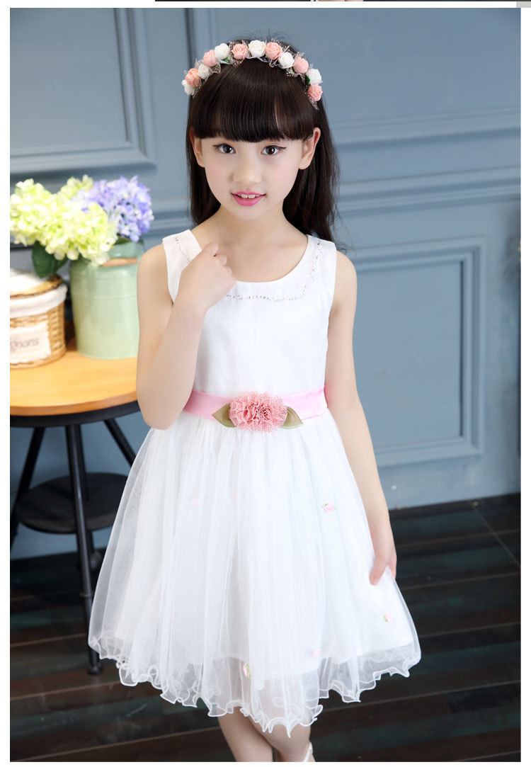 4儿童装女童夏装5连衣裙8大童女装9夏季7公主6裙子10夏款女孩12岁