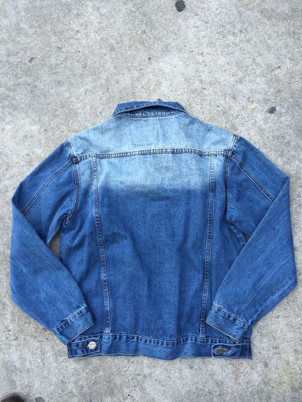 原单男款磨白经典款牛仔外套男短款牛仔衣复古外贸库存男外套