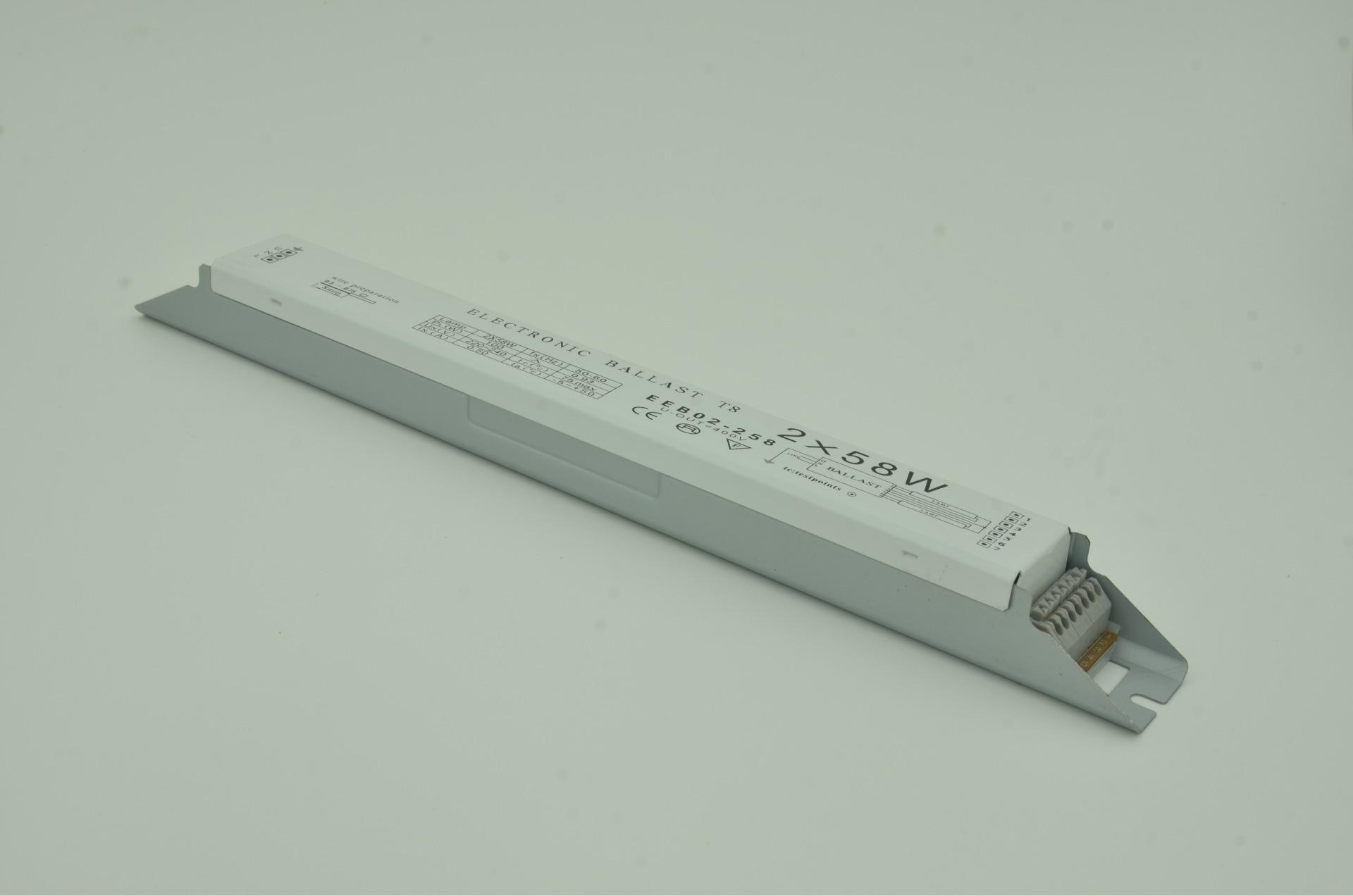 电子镇流器 荧光灯启动器 h307型铁壳电子镇流器 24w-58w