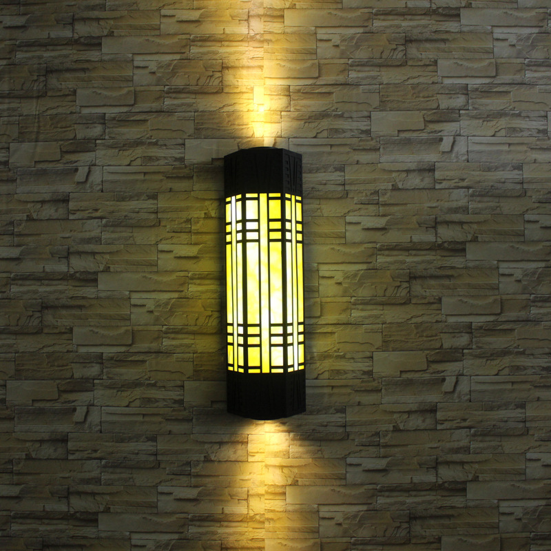 户外仿云石壁灯欧式防水防锈工程亮化别墅商业街室外墙壁灯