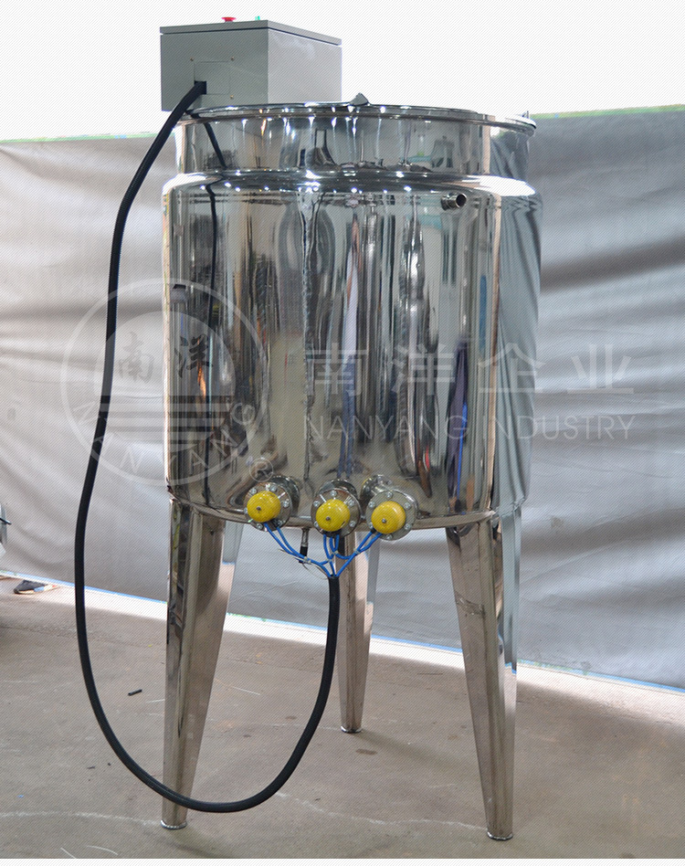 电加热桶 广州不锈钢夹层恒温电控箱加热锅 立式导热油加热罐厂家