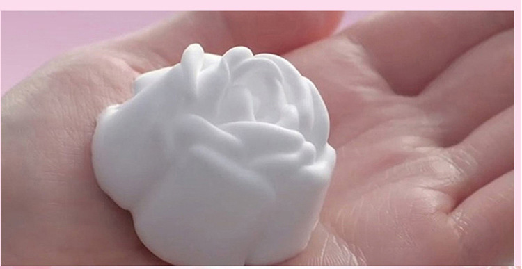 3d玫瑰洁面慕斯 150ml泡沫洁面乳 洁面泡泡深层清洁卸妆洗面奶oem