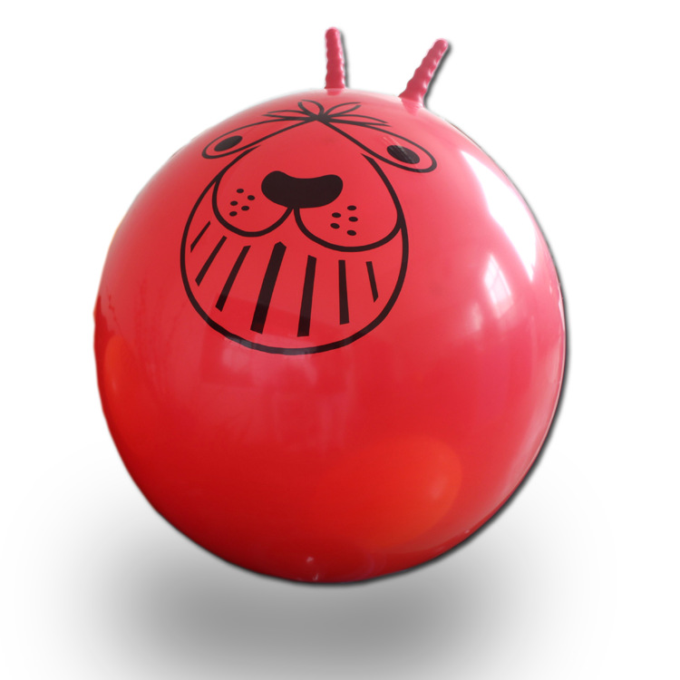 pvc成人羊角球 跳跳球 加厚特种羊角球 环保可定制