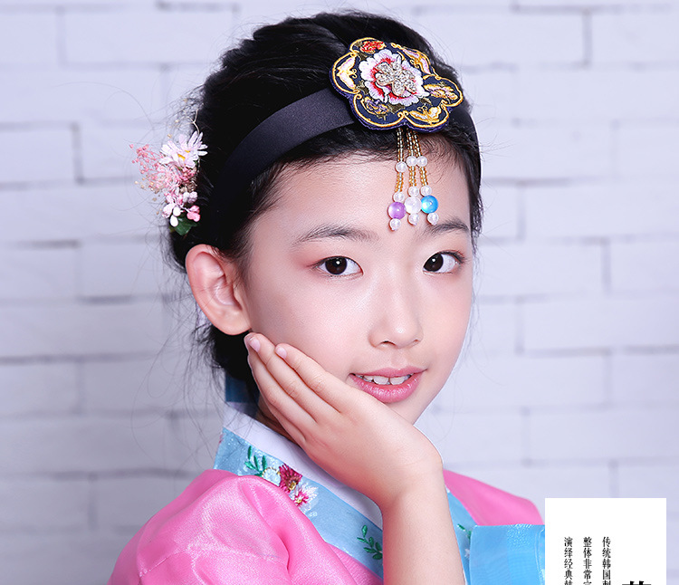 传统韩服发饰发箍韩国头饰朝鲜族发饰发带发箍