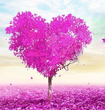 爱情树钻石画