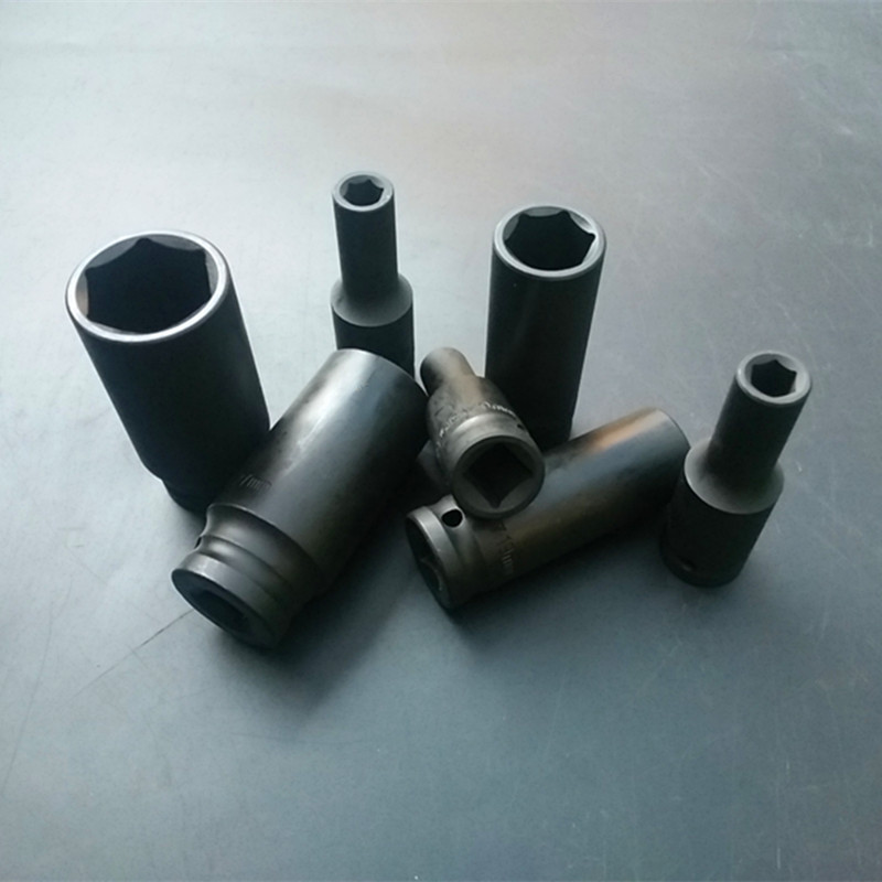 厂家供应电动扳手六角加厚加深套筒好力特加长气动套筒气动工具