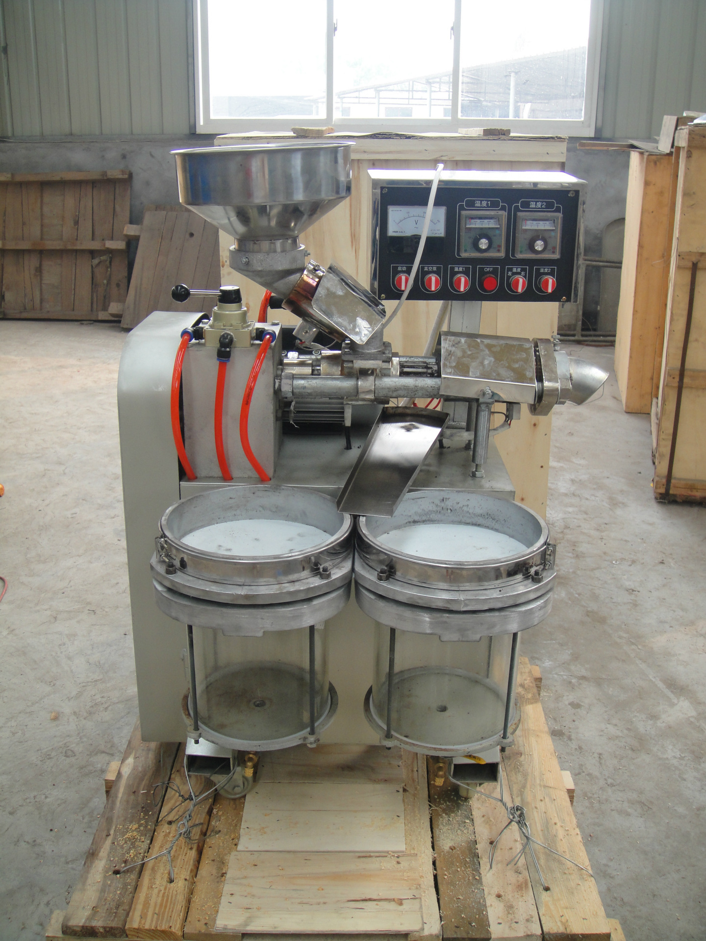 6yl-30#自动螺旋芝麻榨油机