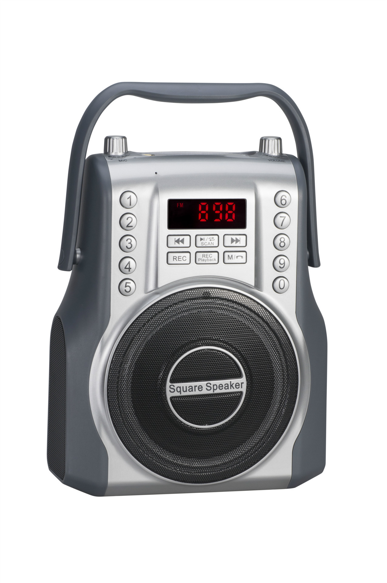 插卡蓝牙多媒体广场音响带录音可外接电吉他便携手提音箱厂家直销