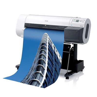 佳能ipf710绘图仪 蓝图打印 兰图打印 大幅面打印 工程图打印