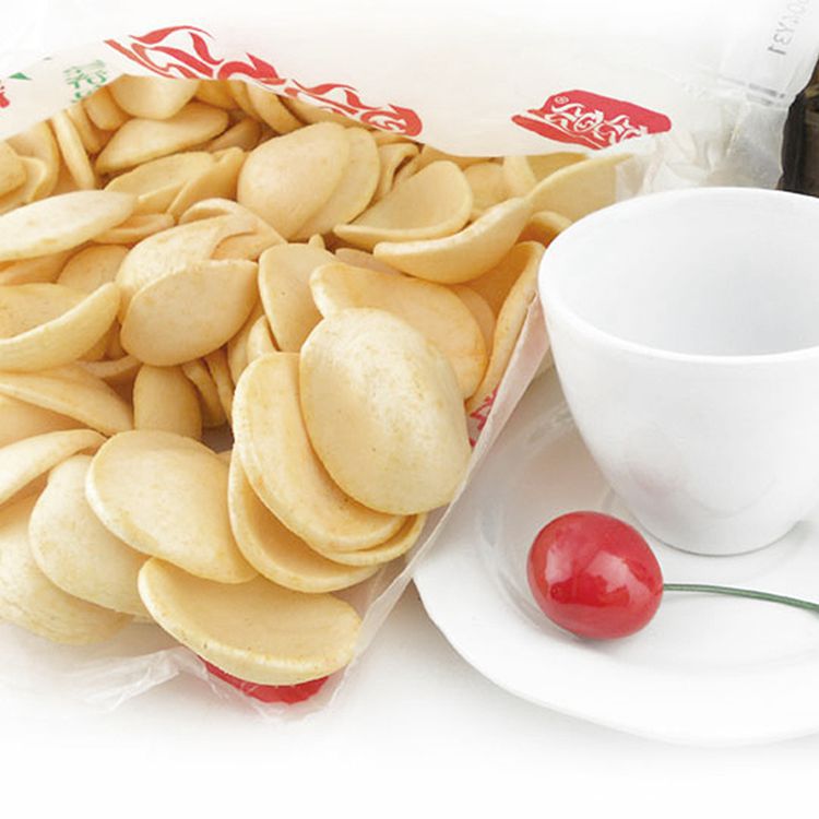 盼盼真实惠家庭号原味薯片净重80g40袋膨化食品