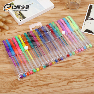 荧光液笔闪光笔快干彩色中性笔学生用水笔手绘笔手账标记笔-阿里巴巴