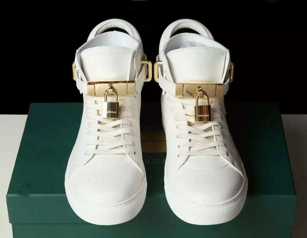 欧美2016真皮锁头鞋金属高帮休闲锁扣男鞋英伦系带时尚板鞋潮