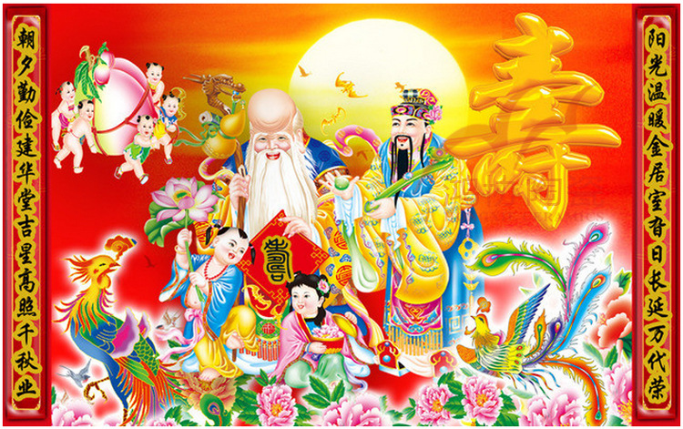 文化福星高照壁画        鸿协艺术瓷砖背景墙特点:     1,视觉效果好