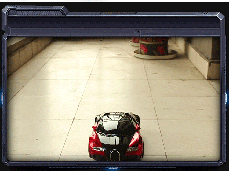 布加迪红色动态图