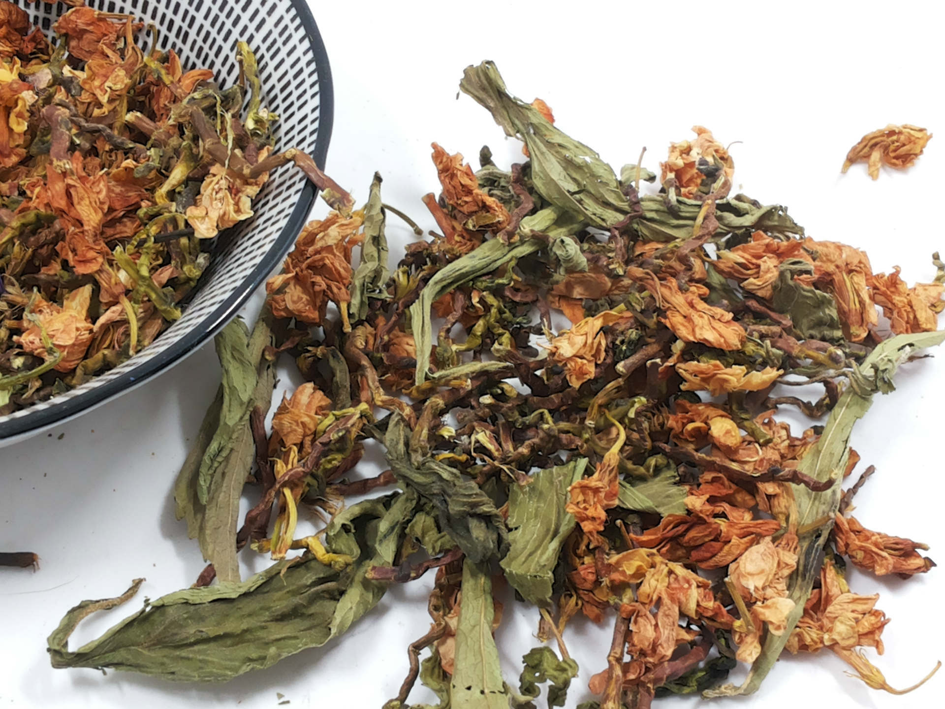 百花草益寿茶罗汉果花散装江湖茶叶展销会地摊热卖批发送