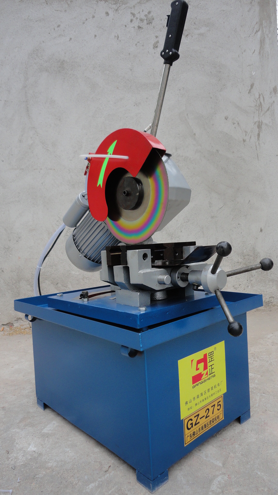 厂家直销 xbw-330手动金属圆锯机 水切机 切割机 锯铝机 品质保证