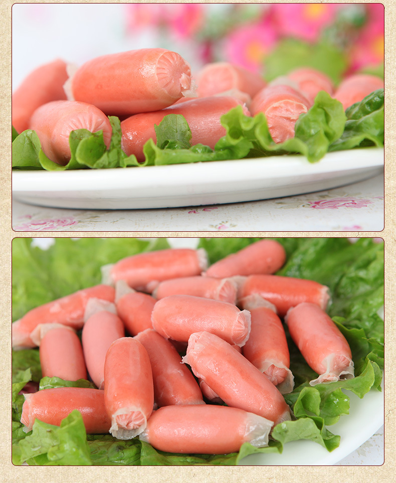 亲亲肠一口肠风味烤香肠批发关东煮麻辣烫火锅食材