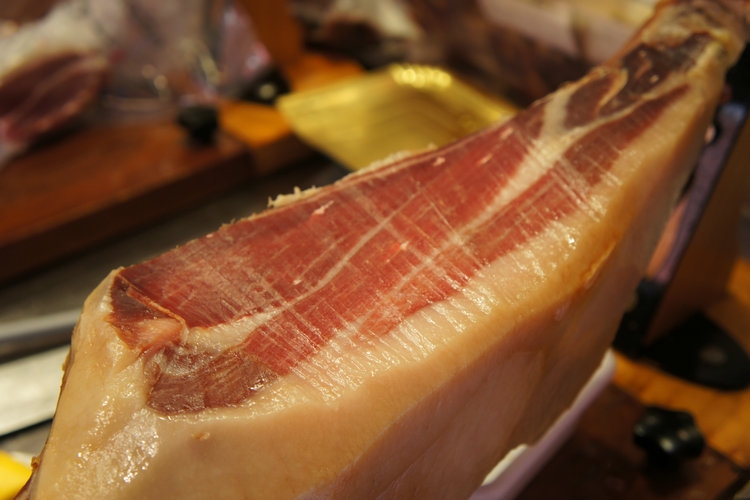 jamon lberico bellota西班牙橡果黑猪.