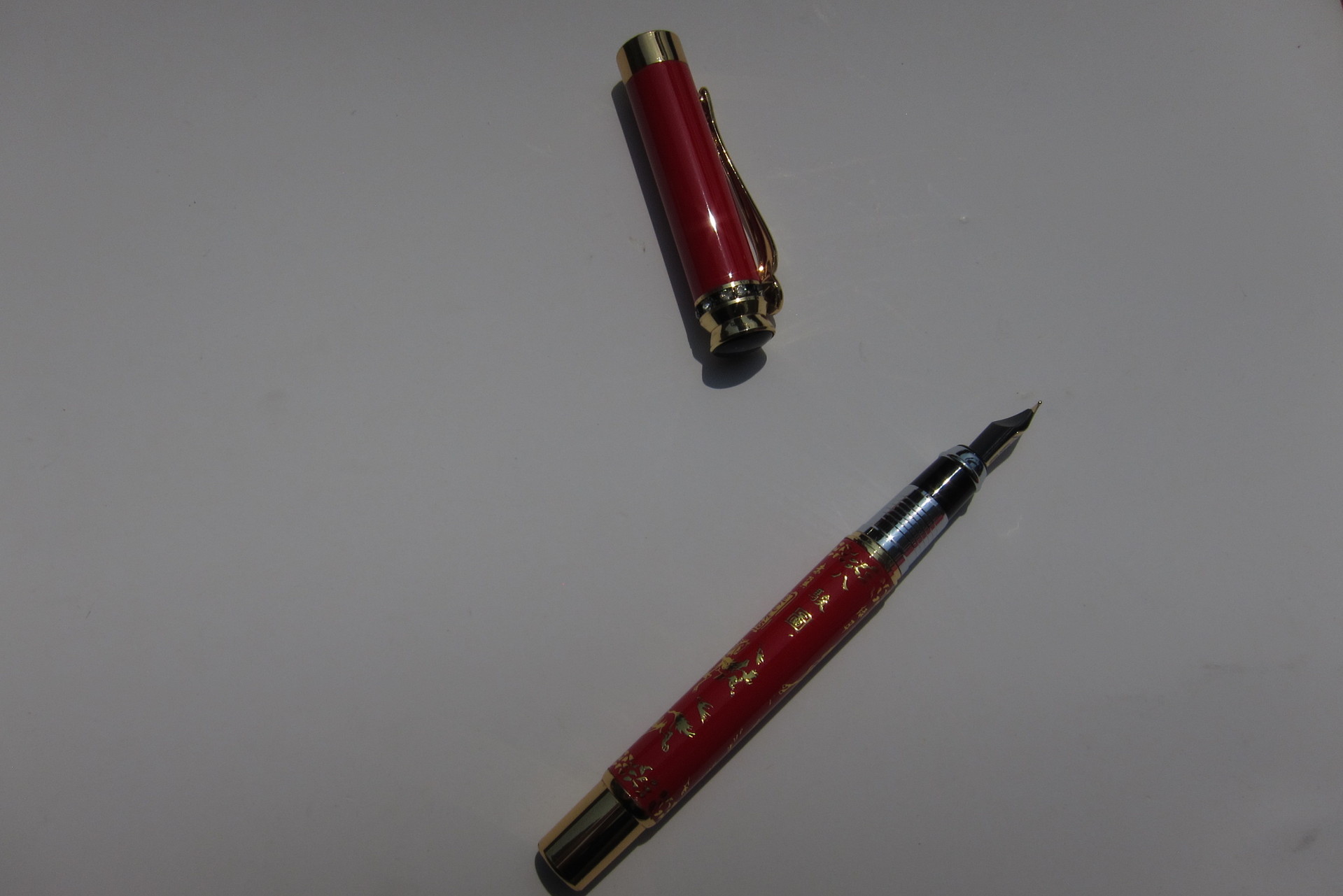 高档豪华型烂笔头金属钢笔批发学生钢笔文具办公用品定制批发