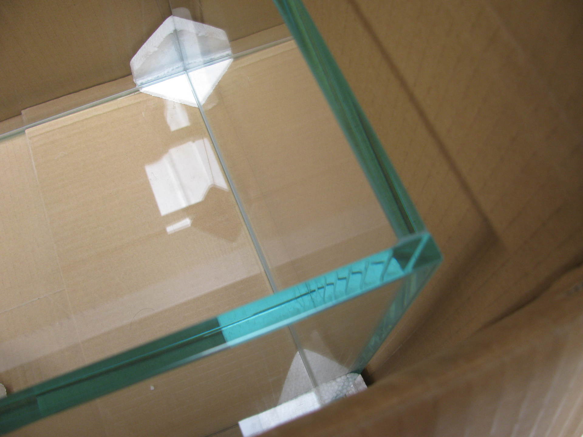 普通鱼缸玻璃划伤会爆珤吗