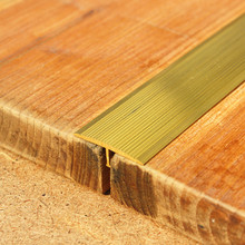 加厚T字型铜条 地板铜压条 压边条 门口装饰防滑条 2.5扇型
