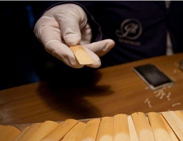 白鹤双簧管哨片吹嘴中软哨子西洋吹奏乐器配件批发哨头厂家4片价