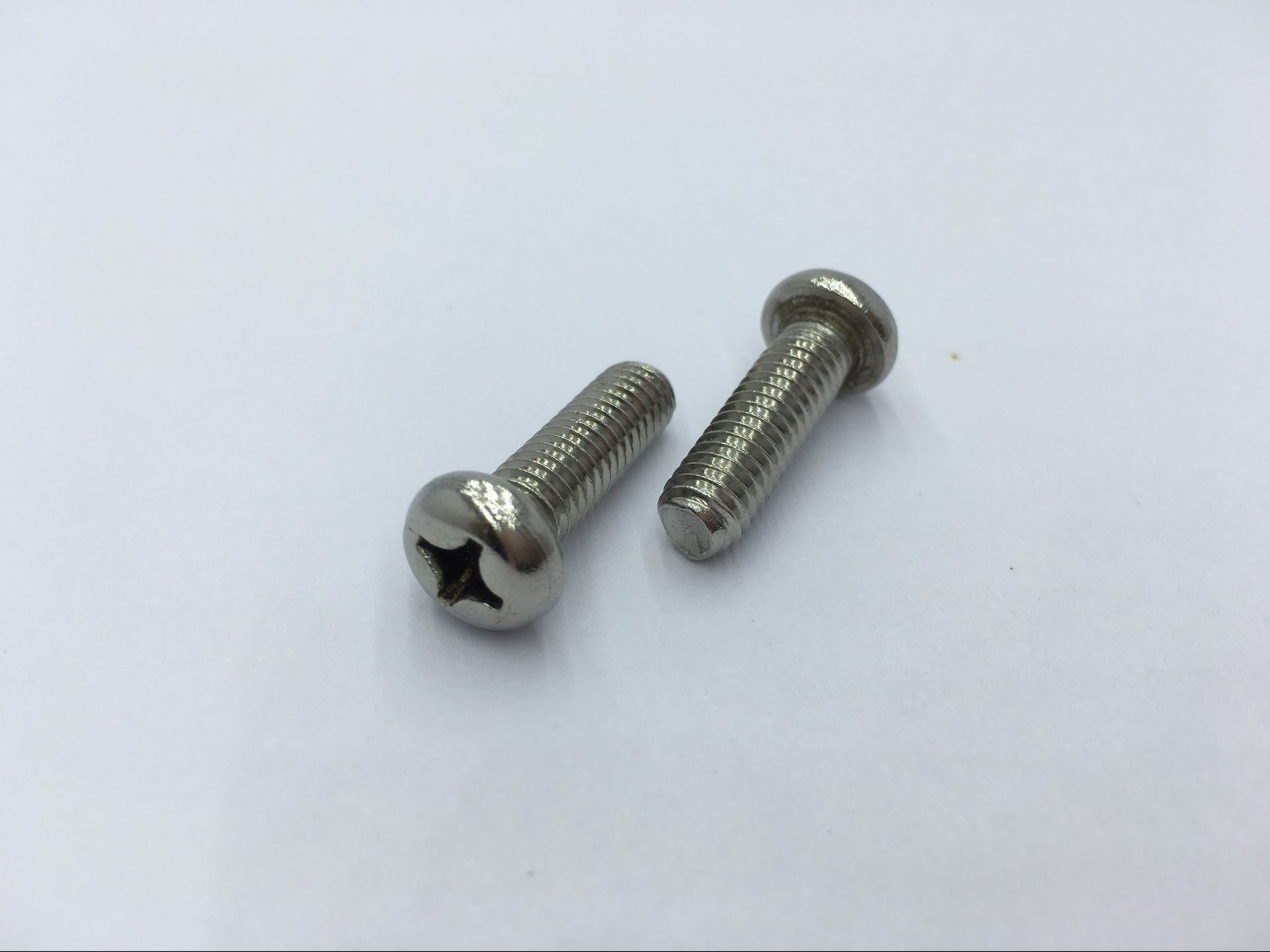 304不锈钢元头机丝 十字圆头/盘头机螺钉 pm 机制螺丝m3-m8