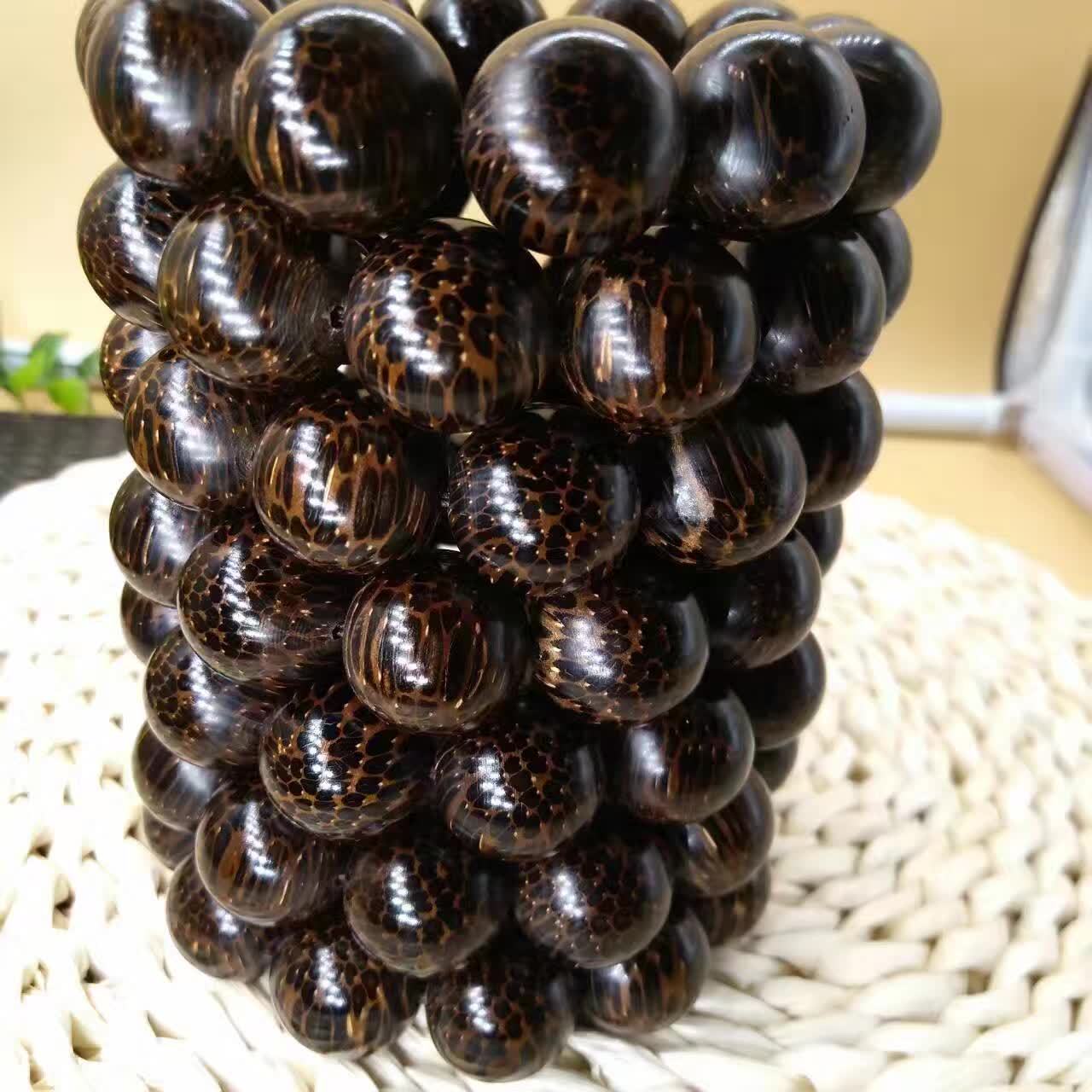 阁工艺品 【材质】  丨蛇鳞木 【品名】   丨南美洲老料蛇鳞木手串