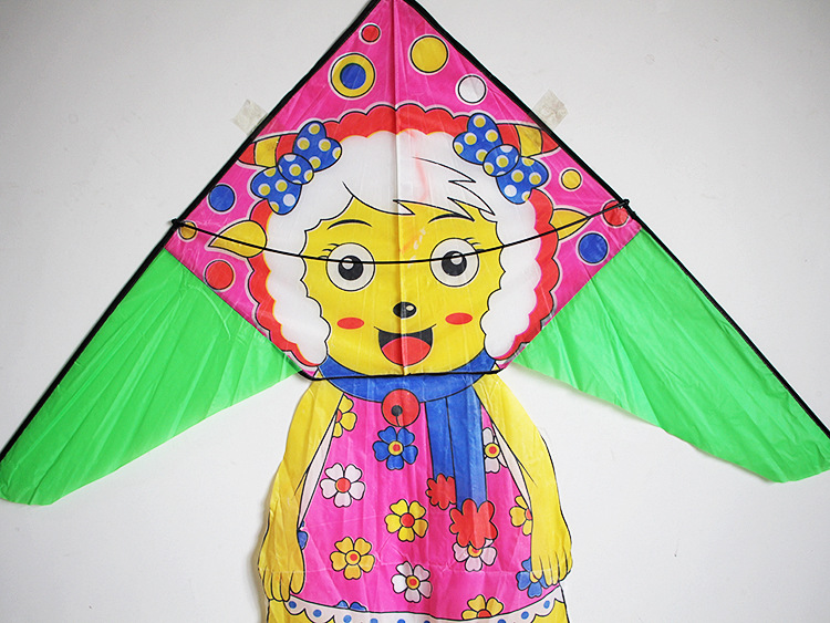 厂家直销 大量供应 新款 造型喜洋洋,光头强风筝 带腿三角风筝