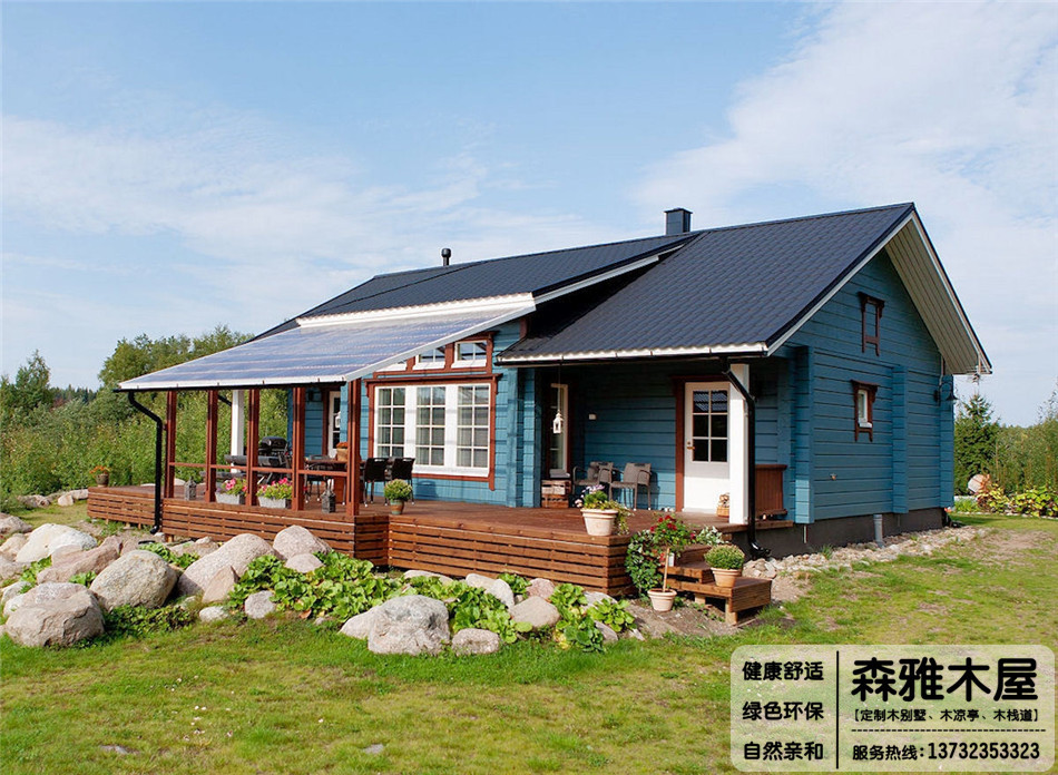三门县森雅木屋别墅防腐>别墅定制产品私人生态户外供应买木屋沈阳图片