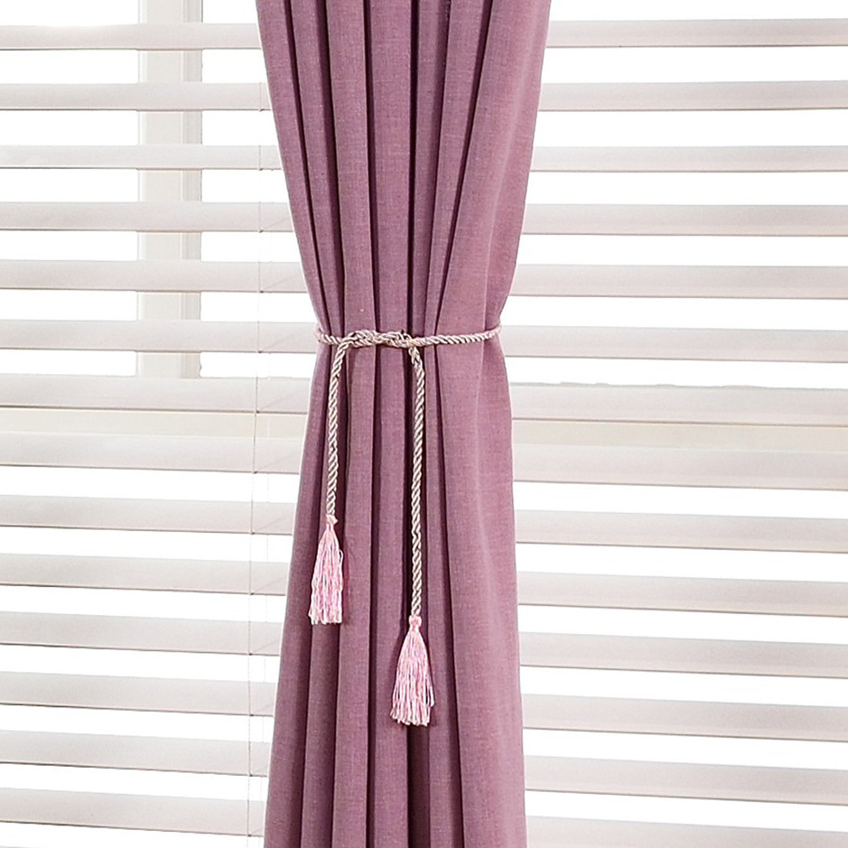 厂家直销 6色棉麻加厚窗帘批发 可零剪